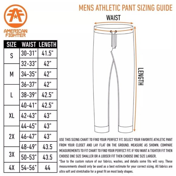 AMERICAN FIGHTER HARTLEY Men's Jogger Pant Black - Picture 2 of 8